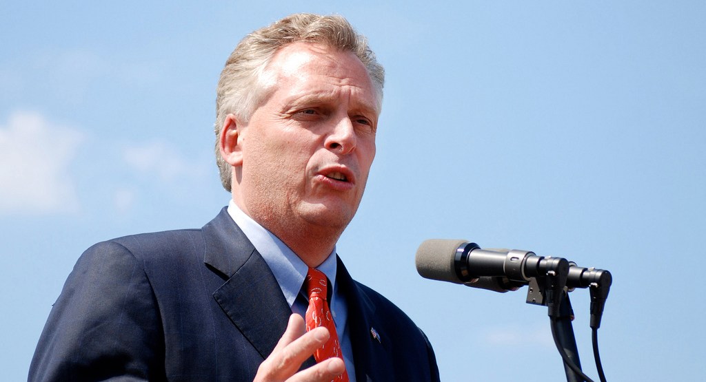 McAuliffe Accused of Violating Virginia Constitution