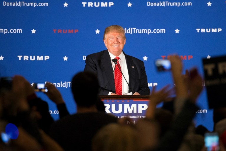 Thirty-seven percent of right-leaning respondents said Donald Trump is 
