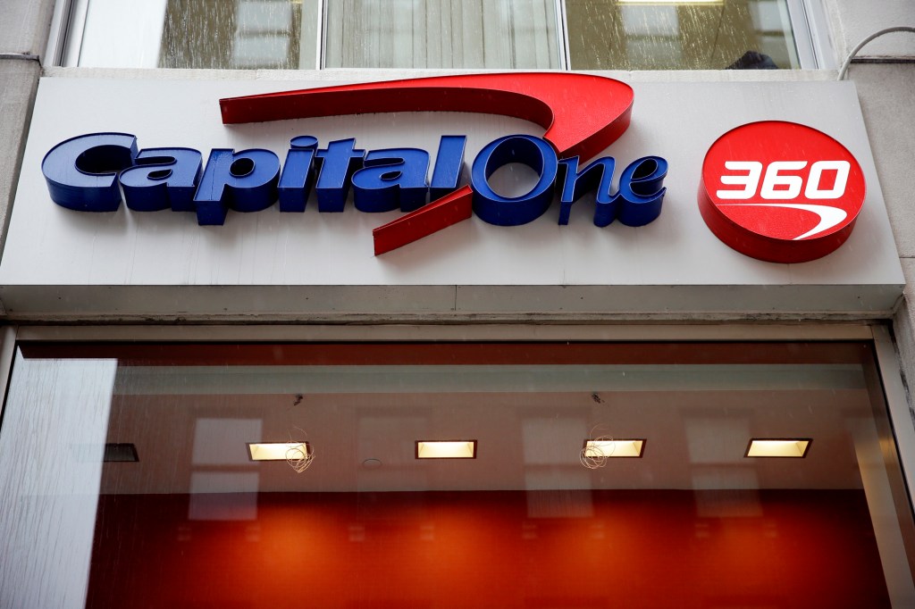 Capital One Financial’s profit edges up