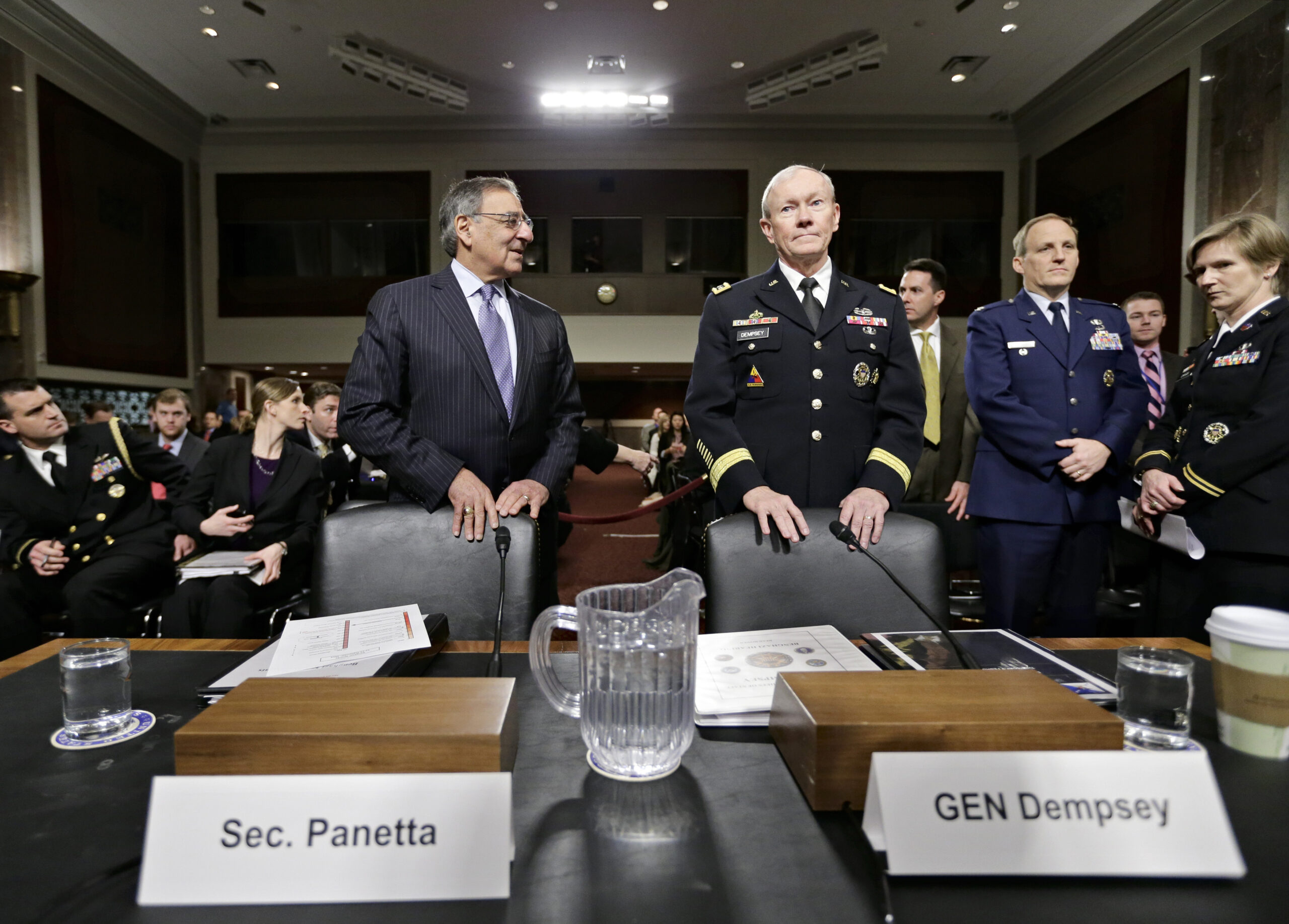 What the military did while Benghazi post burned