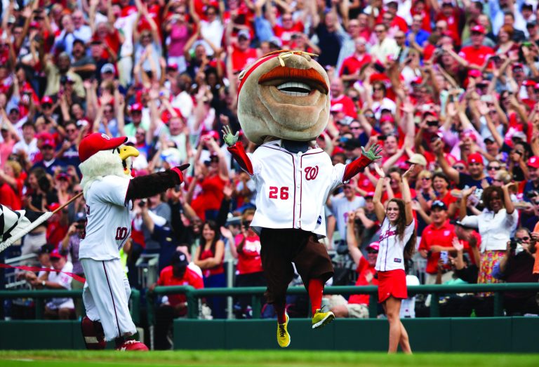 Manuel Balce Ceneta/AP
Teddy Roosevelt, one of the Nationals racing president, won the Presidents Race for the first time in the eventâs seven year history Wednesday.