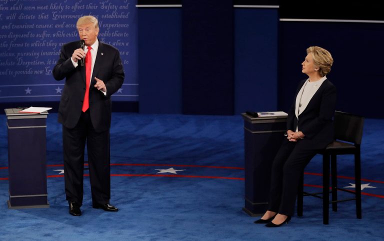 Will Donald Trump's debate performance matter? Are the media going to spend the week gushing over Trump's performance like they did for Hillary Clinton two weeks ago? Doubtful. (AP Photo)