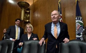 Senate education committee chairman Sen. Lamar Alexander, R-Tenn., right, and ranking member Sen. Patty Murray, D-Wash. (AP Photo/Susan Walsh)