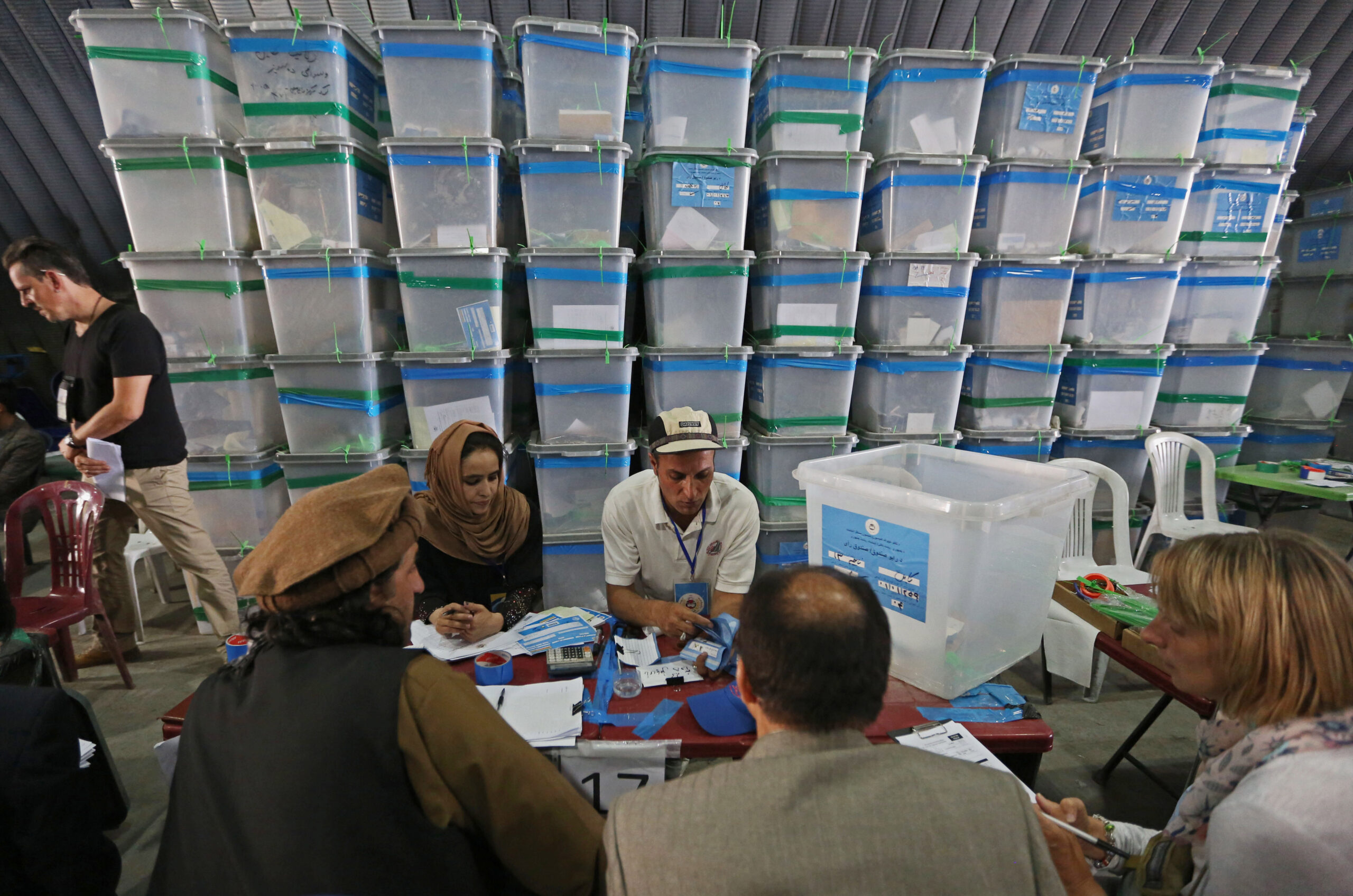 Afghan election audit restarts after holiday delay