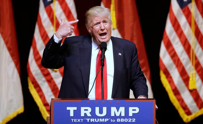 Presumptive Republican nominee Donald Trump said Tuesday night that while Saddam Hussein was a 