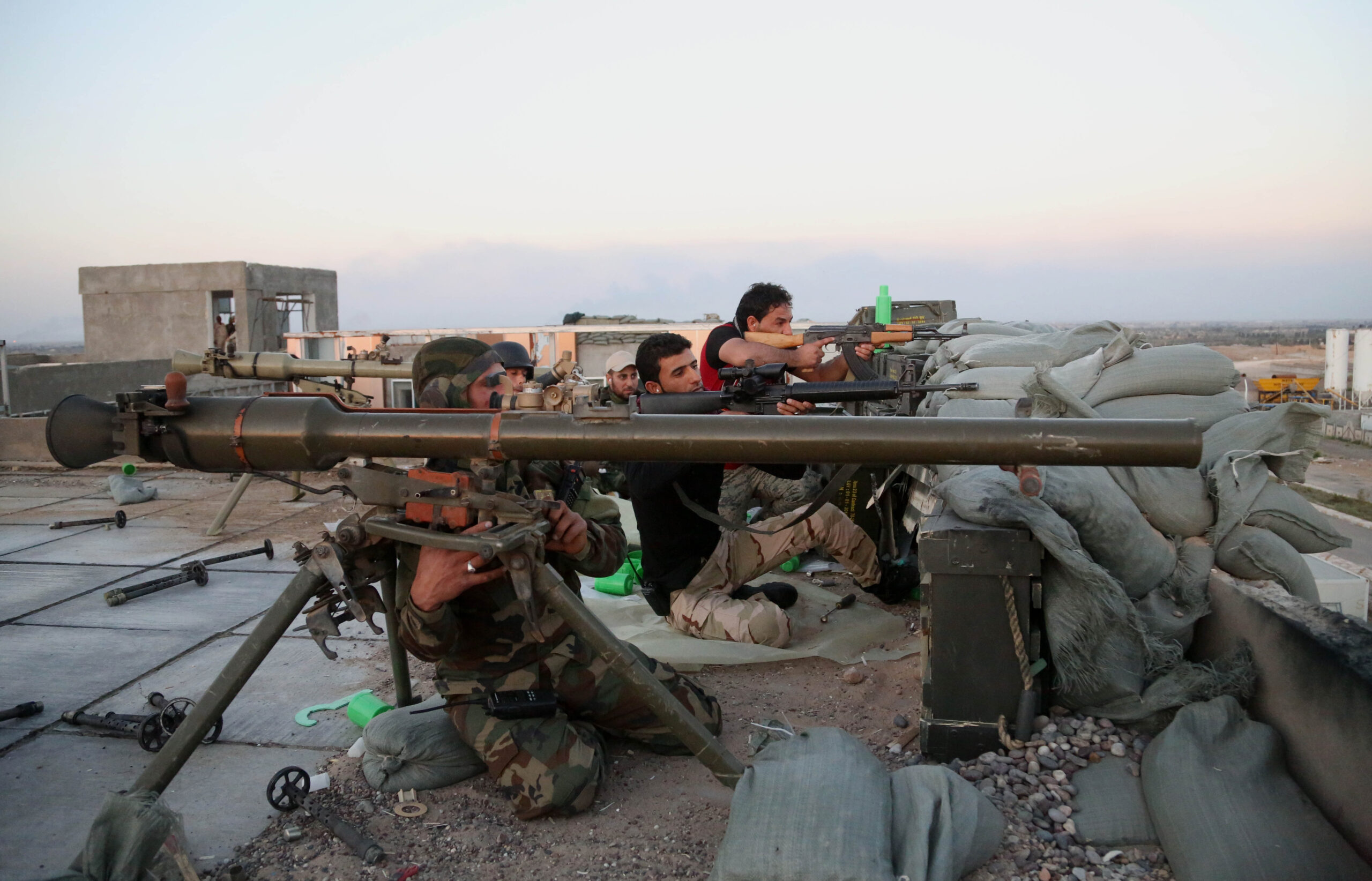Iranian-backed militias move out of Tikrit ahead of U.S. airstrikes
