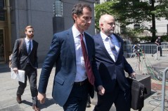 Anthony Weiner cries as he pleads guilty in sexting case