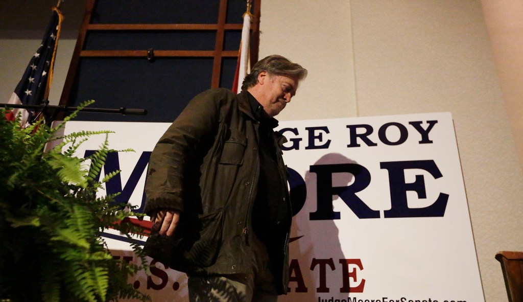 Steve Bannon: If Roy Moore lied when denying the accusations, ‘I will put him in a grave’