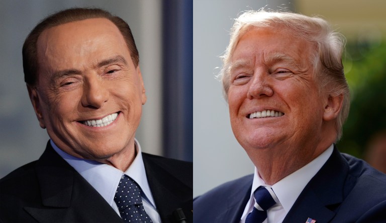 If Silvio Berlusconi does win, if and when President Trump and the new prime minister do meet, anything might happen. Buckle up. (AP)
