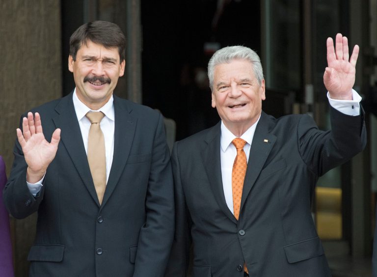German president honors peaceful protests of 1989