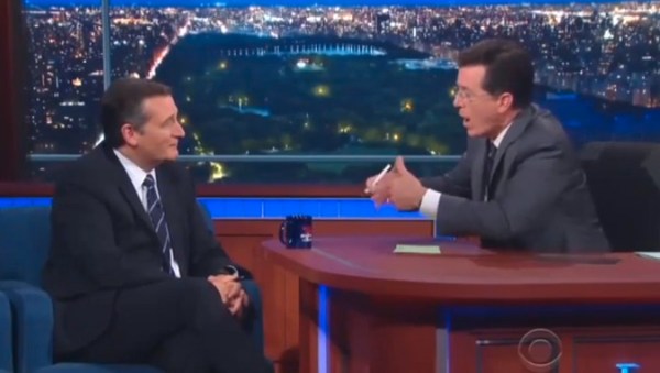 Mainstream Media Scream: Colbert lectures Cruz on Reagan