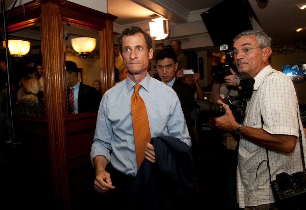 Weiner vows to beat Trump Jr. in NYC mayor race