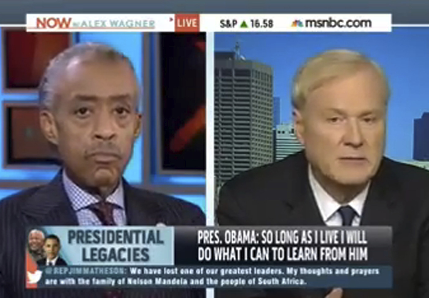 Chris Matthews claims apartheid-era South African leaders were better than current GOP
