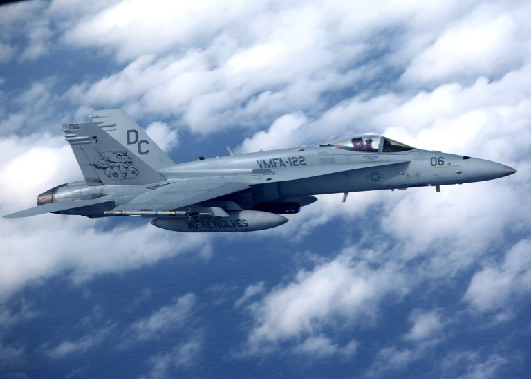 The Marine Corps is making progress to improve its aviation readiness issues, the commandant of the service said following an F/A-18 Hornet crash off the coast of Japan. (Lance Cpl. Ashley E. Santy/Marine Corps photo)