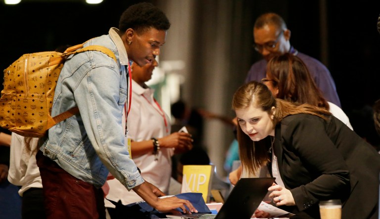 Investors had expected that jobless claims would remain about steady from the previous week, around 246,000. (AP Photo/LM Otero, File)
