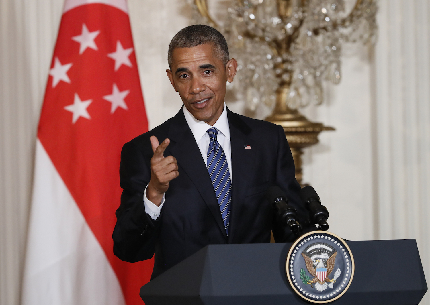 Obama undermines Clinton’s foreign affairs record from White House