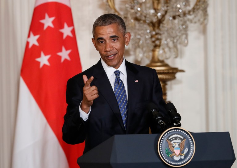 Obama conceded that 