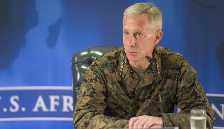 Gen. Thomas Waldhauser, head of U.S. Africa Command, told the House Armed Services Committee that the Djiboutian government is deeply in debt to China, which seized the port of Doraleh last week. (Department of Defense photo)
