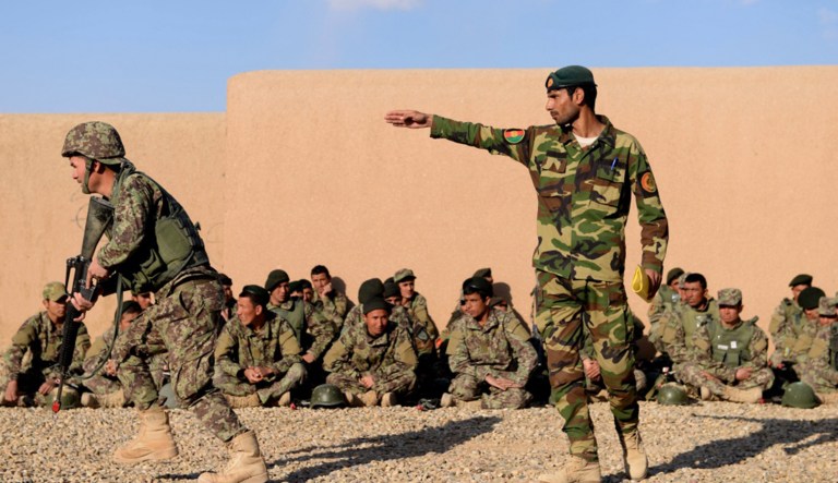 The U.S. government may have overpaid nearly $30 million dollars for uniforms for the Afghan National Army because it used a private contractor who offered a camouflage pattern that is unsuited to the country's terrain. (NATO photo by Kay M. Nissen)