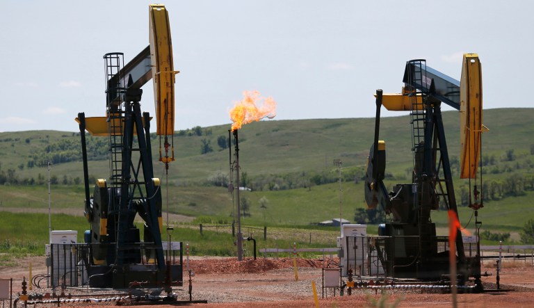 The Senate on Wednesday failed to repeal President Obama's methane rules for oil and gas drillers on federal lands. (AP Photo/Charles Rex Arbogast, File)
