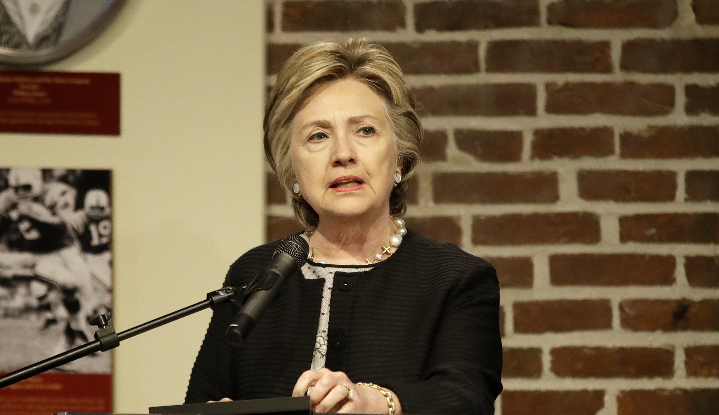 Hillary Clinton: Vladimir Putin ‘hasn’t had the last laugh yet’
