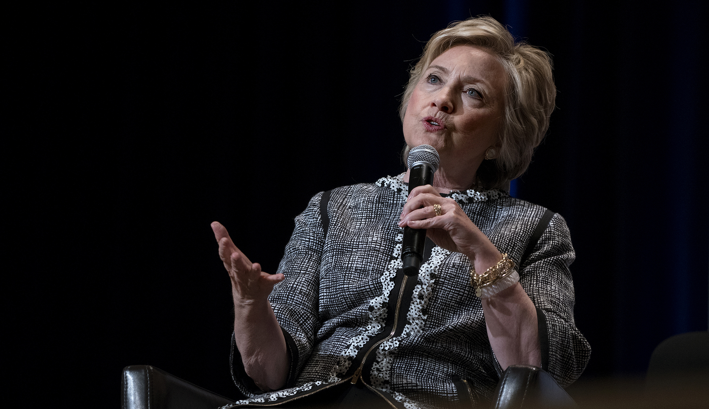 Hillary Clinton urged America to put politics aside — then she took a cheap shot at the NRA