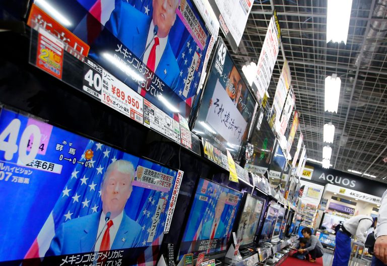 One of the most remarkable things about Trump is his relentless ability to court, confront and control the media at every turn. (AP Photo/Shizuo Kambayashi)