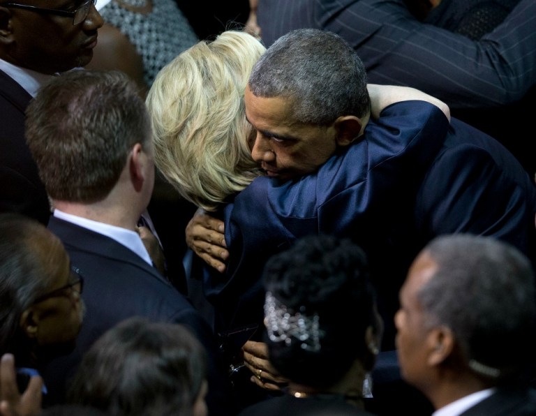 Hillary Clinton recognizes that the number of progressives who have complaints about President Obama is a small segment of a Democratic electorate in which Obama remains broadly popular. (AP Photo)