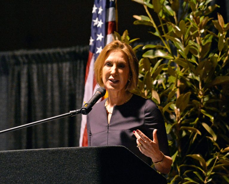 A Republican National Committee aide announced Friday that she has signed on to work with Carly Fiorina(AP Photo)