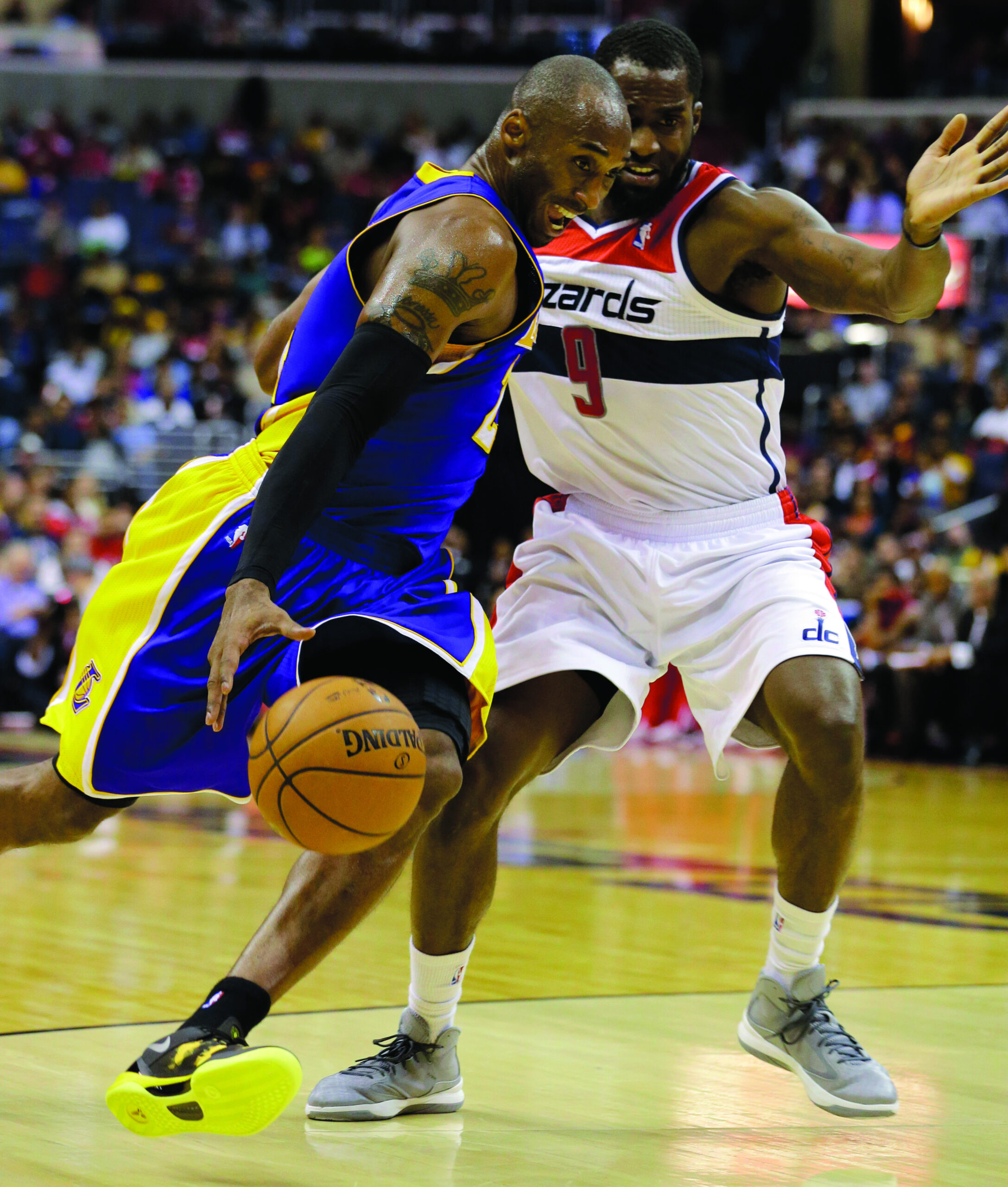 Wizards can’t match Kobe’s magic