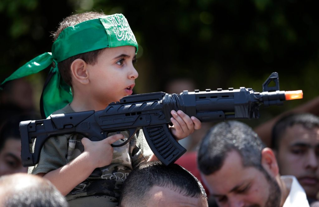 Kids Featured in Hamas Rally Amid Ceasefire