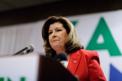 Karen Handel rips Democratic challenger Jon Ossoff as an outsider in Georgia election