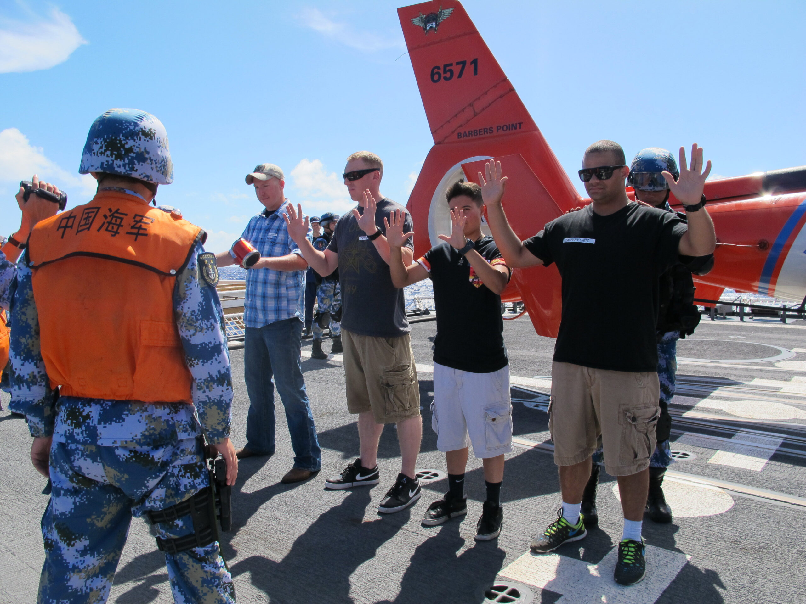 China joins counter-piracy part of Hawaii drills