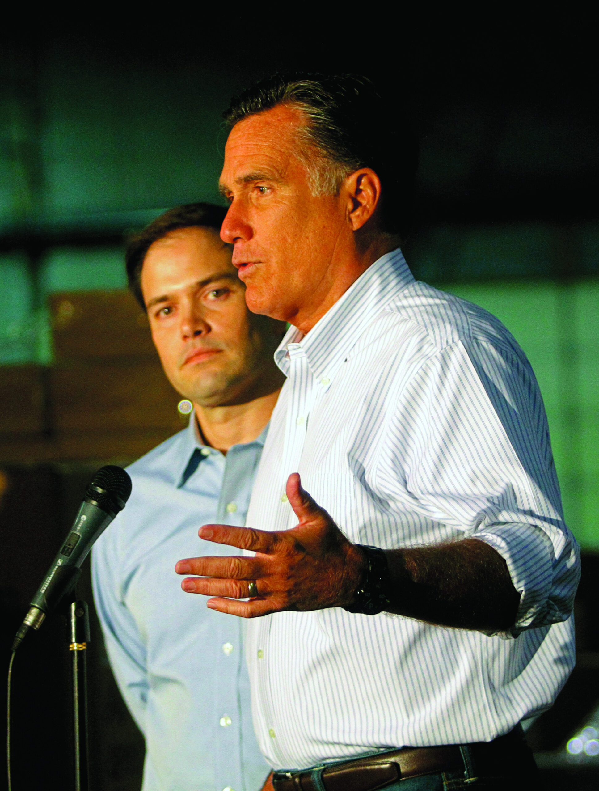 Tea Party wants Rubio as VP as Portman hedges