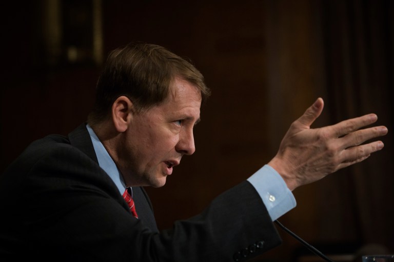 At a Jan. 28 hearing, Consumer Financial Protection Bureau Director Richard Cordray stunned lawmakers with an admission that renovation costs for the agency's building ballooned to $145 million. NowÃÂ Federal Reserve investigators want to know why costs have soared to more than three times the original estimate, the Washington Examiner has learned. (Photo: Graeme Jennings/Washington Examiner file)