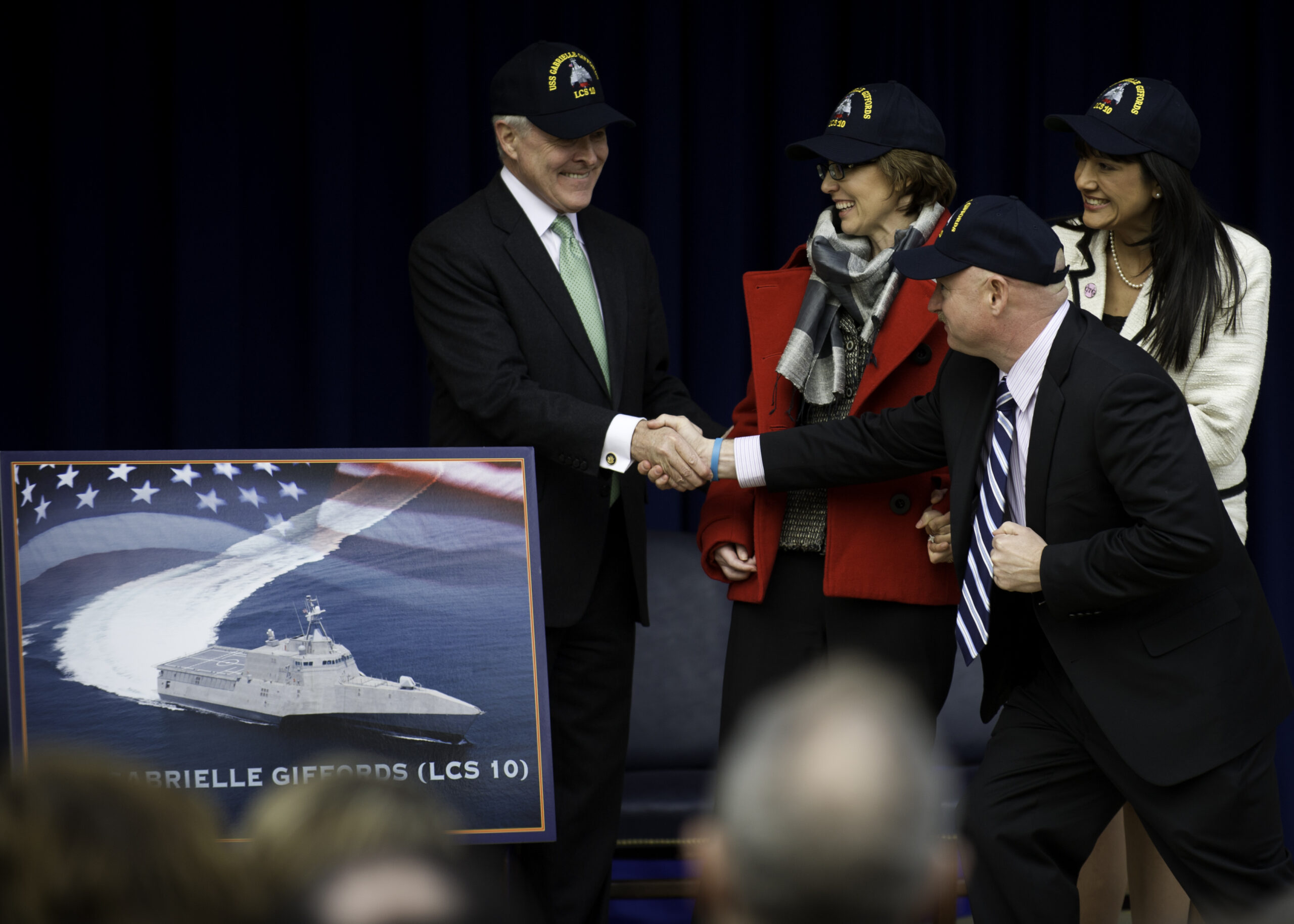 USS Gabrielle Giffords to be christened Saturday