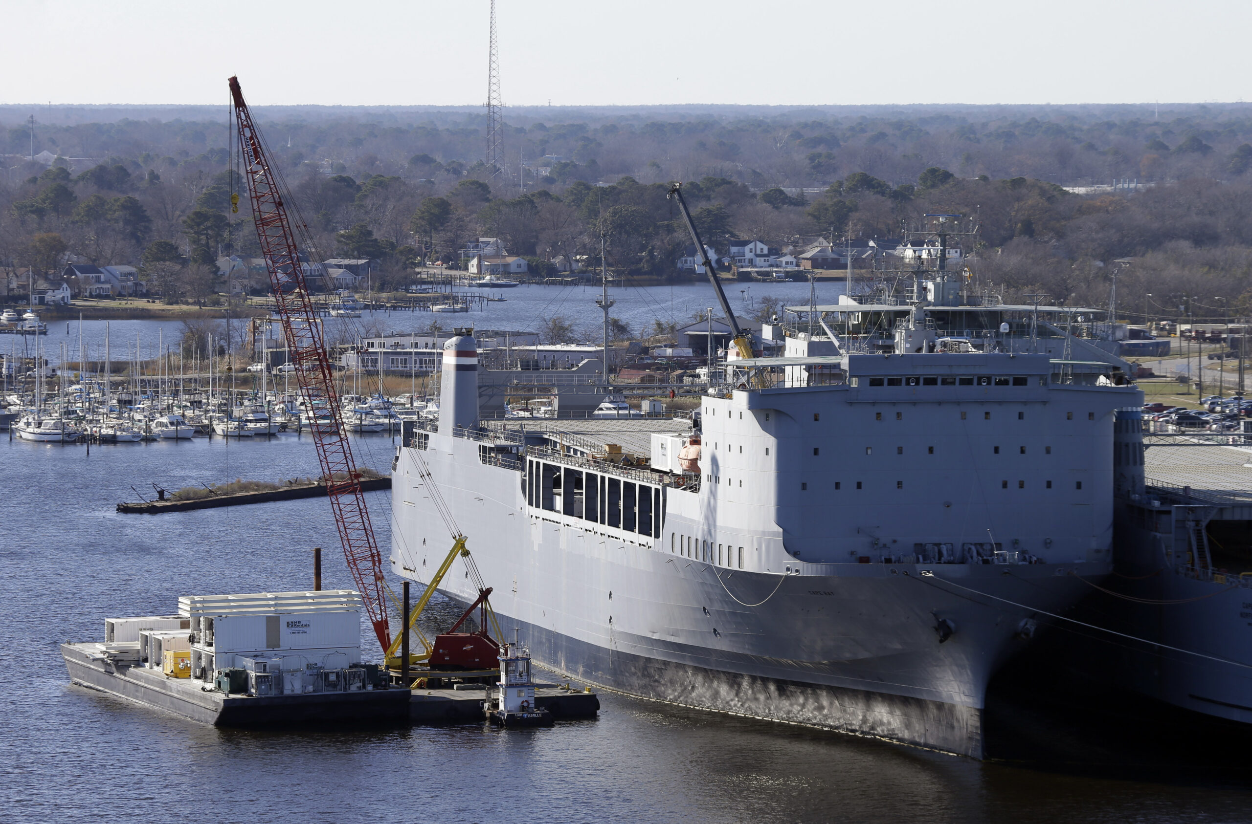 US ship preps for Syria chemical weapons mission