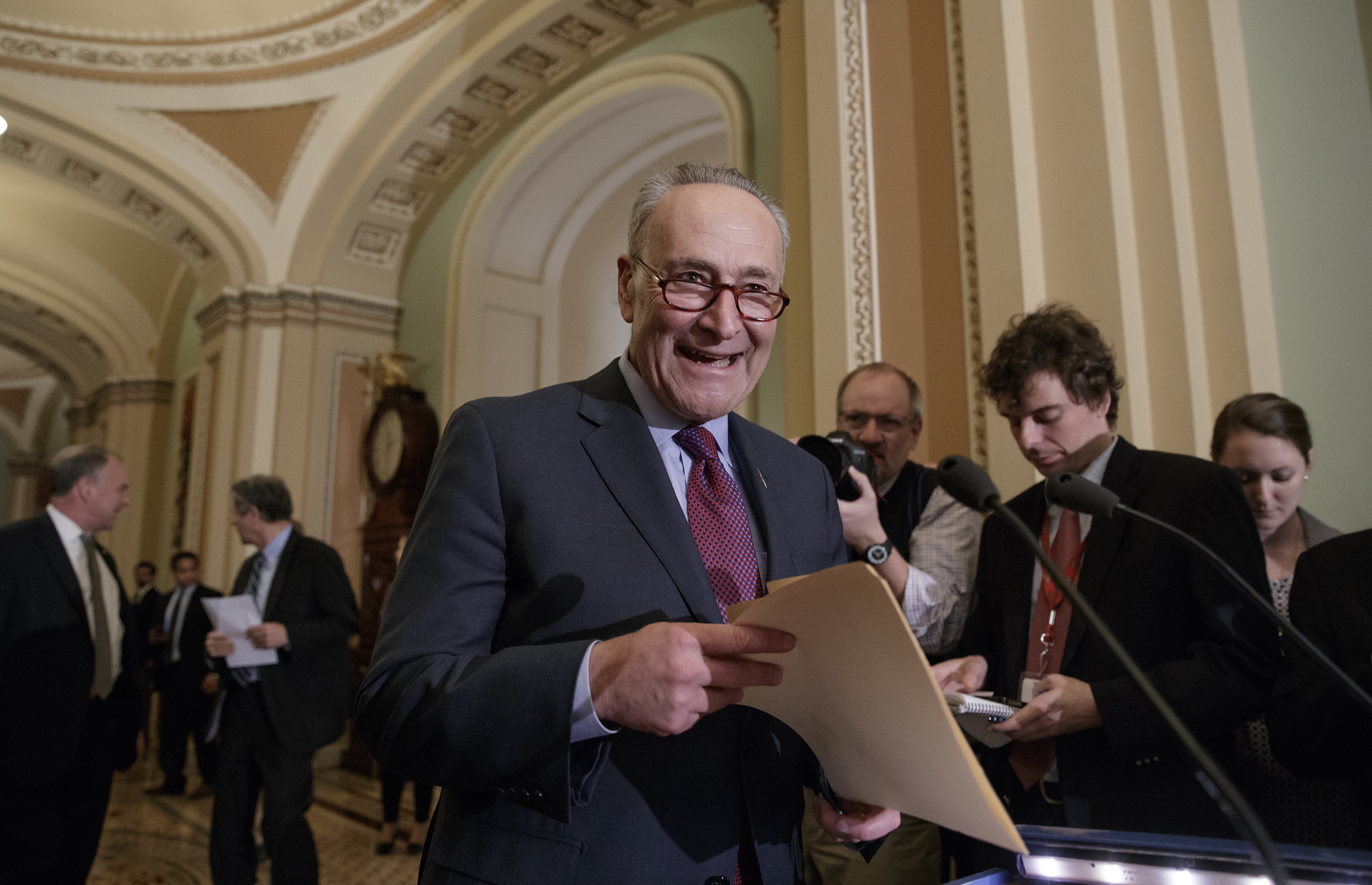 Democrats’ anti-Trump resistance energized by Obamacare, Russia probe