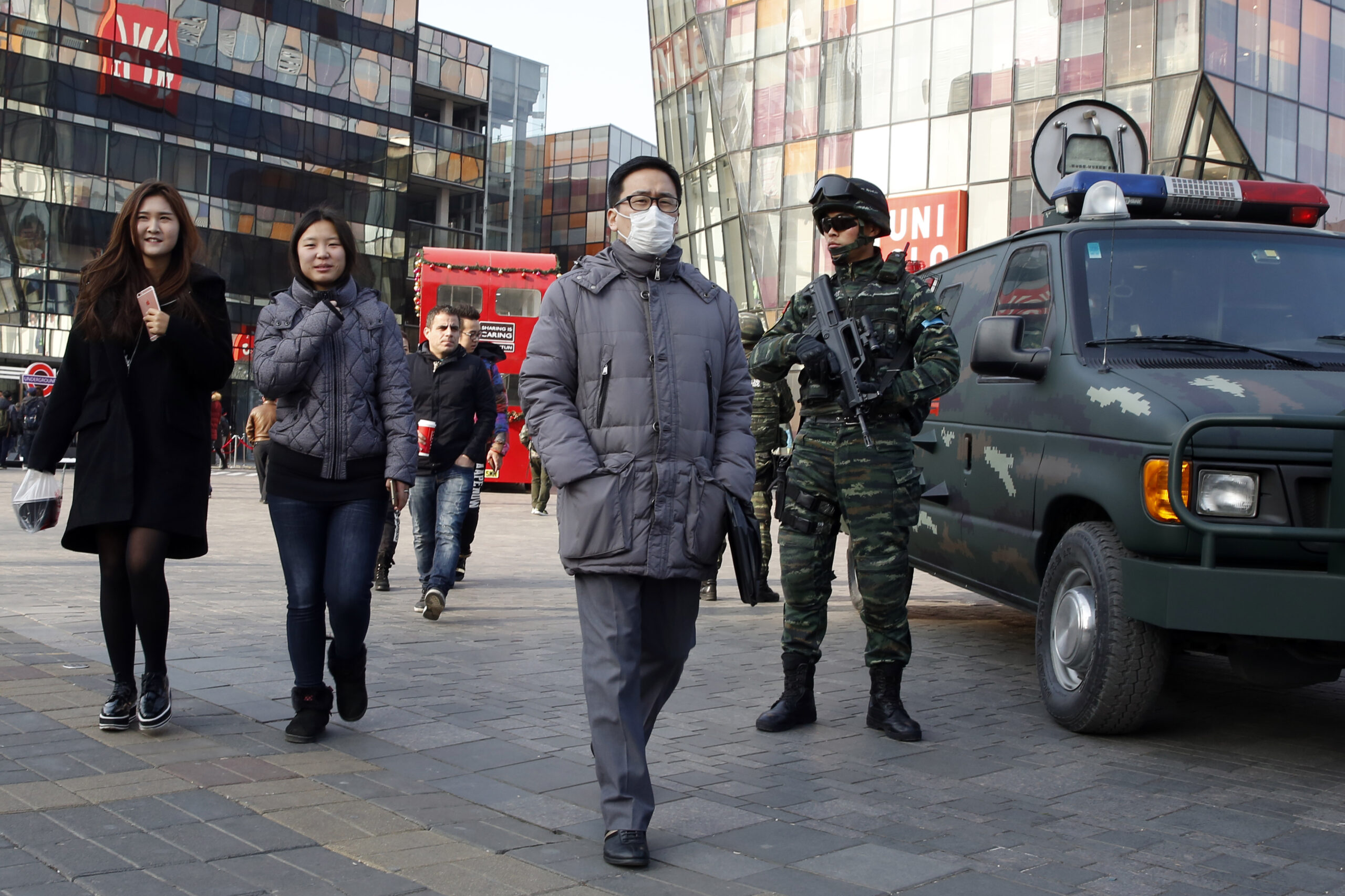 Westerners in Beijing face ‘possible threats’ on Christmas