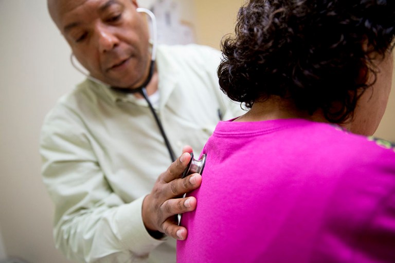 The regulations aim to help Medicaid beneficiaries by improving insurance plan standards in terms of quality and types of providers offered. (Bloomberg/Andrew Harrer)