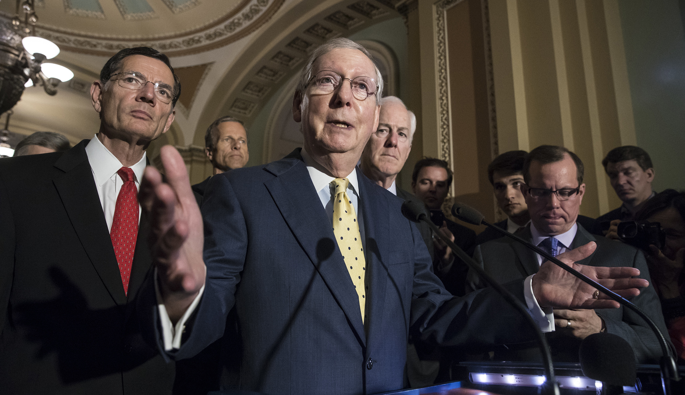 Senate Republicans pull plug on healthcare vote this week