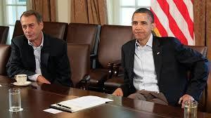 Some 15 percent of Democrats hit president Obama's failure to work with Republicans like House Speaker John Boehner. AP Photo