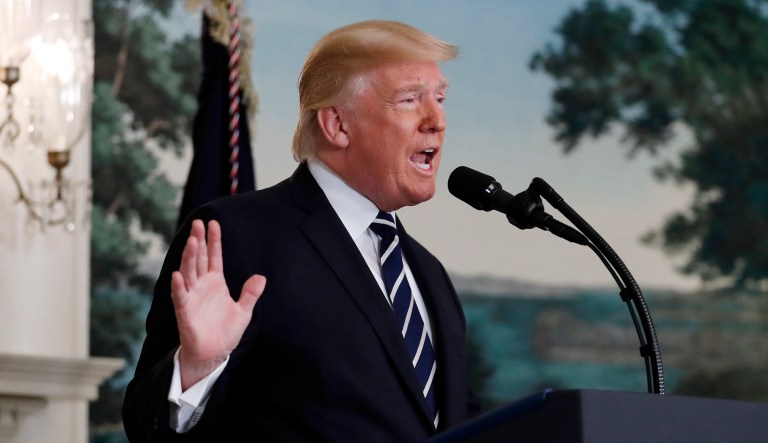 President Trump announced that he plans to spend at least a 