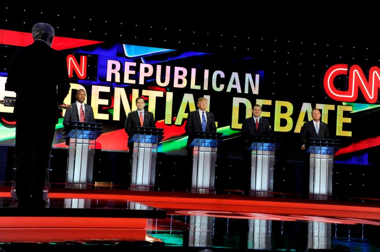 Conventional wisdom and many polls tout a three-way race between Trump, Rubio and Cruz. Not so, bettors say. (AP Photo/Pat Sullivan)