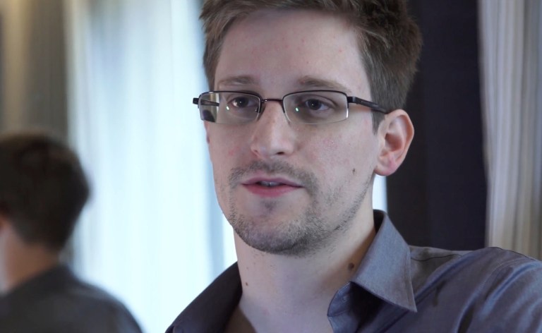FILE - In this June 9, 2013 file photo provided by The Guardian Newspaper in London shows Edward Snowden, who worked as a contract employee at the National Security Agency, in Hong Kong.  Edward Snowden has been selected among the winners of the Right Livelihood Award, also known as the 