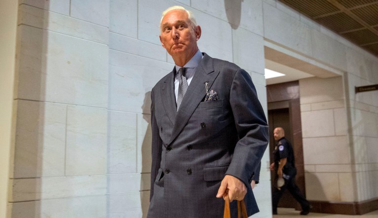 Stone denied having any involvement in the publishing of leaked emails from the Democratic National Committee, calling it an 