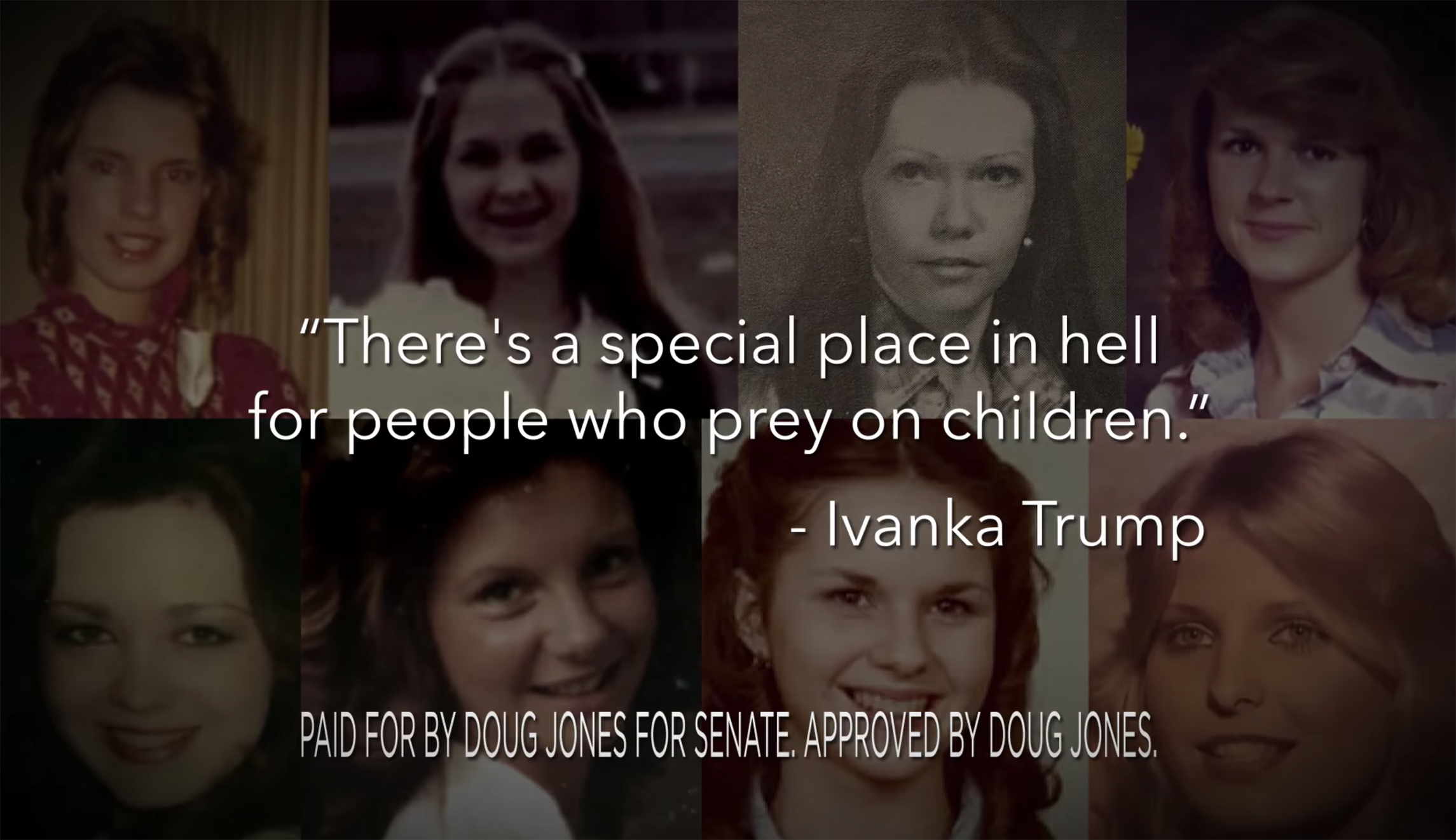 Ivanka Trump, Jeff Sessions focus of new campaign ad for Roy Moore challenger Doug Jones