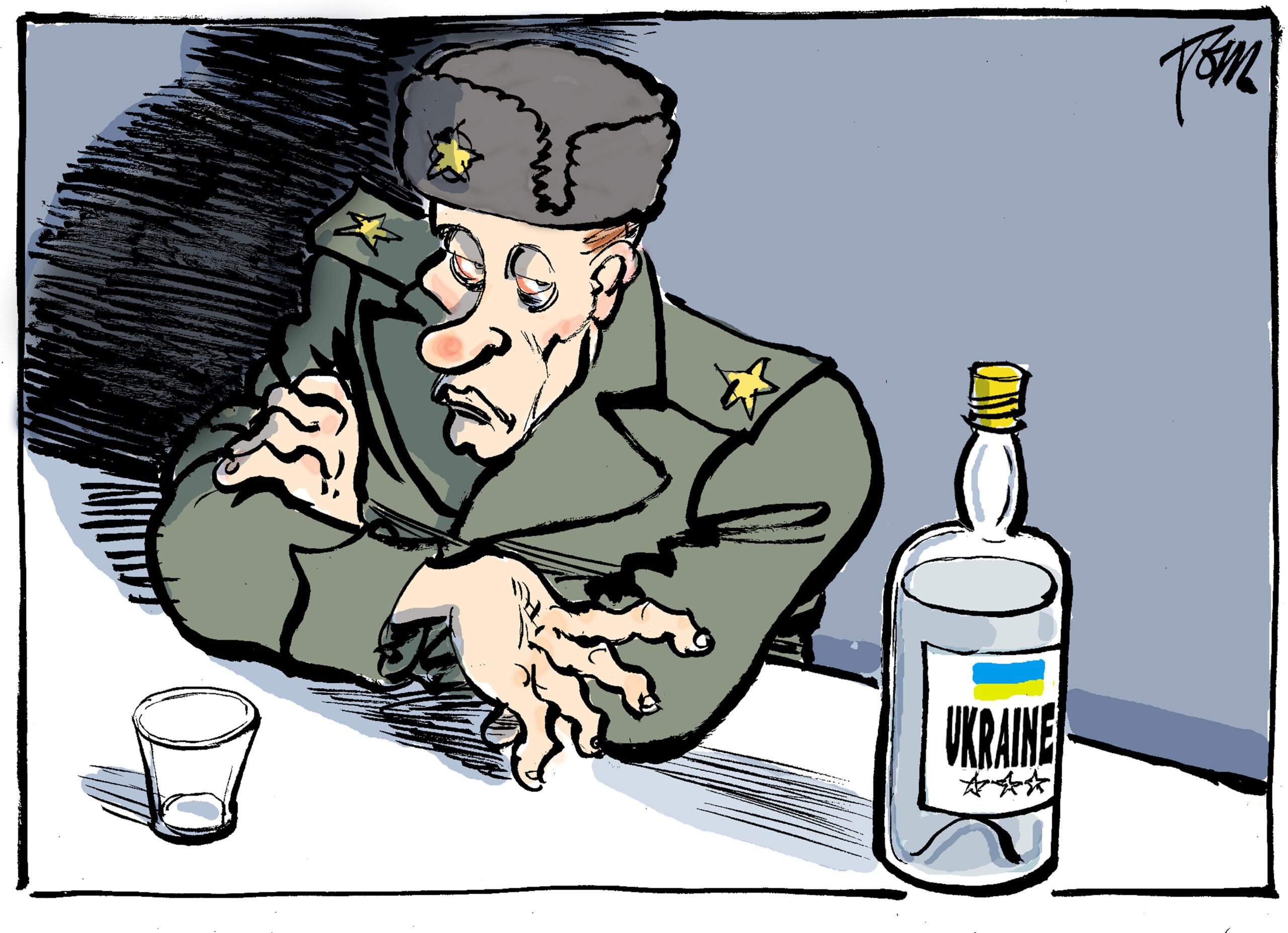 Editorial Cartoon: Just one shot