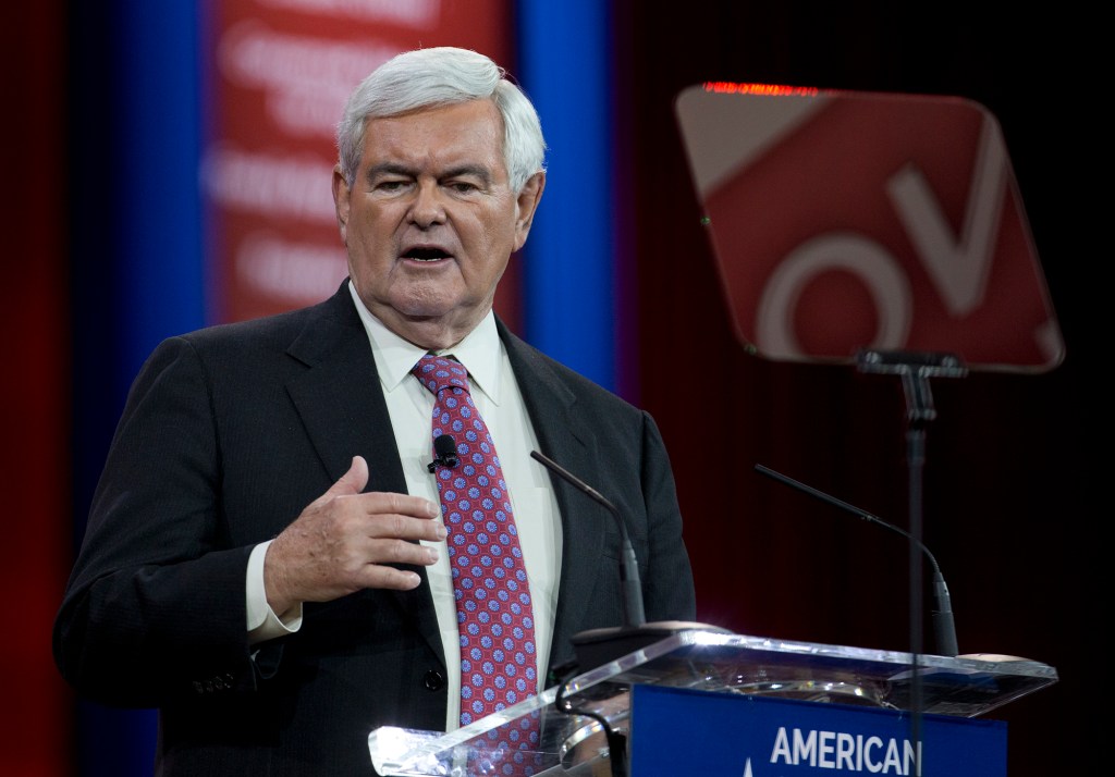 Gingrich blasts Trump for attacking Cruz’s wife