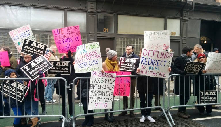From Trump we have seen consistent, decisive, and unflinching pro-life action. (AP Photo/Julie Walker)
